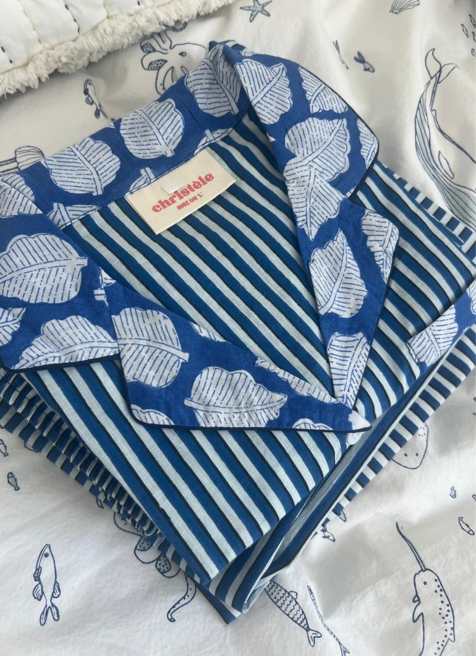 Artisane children pajama set - Stripey Snooze