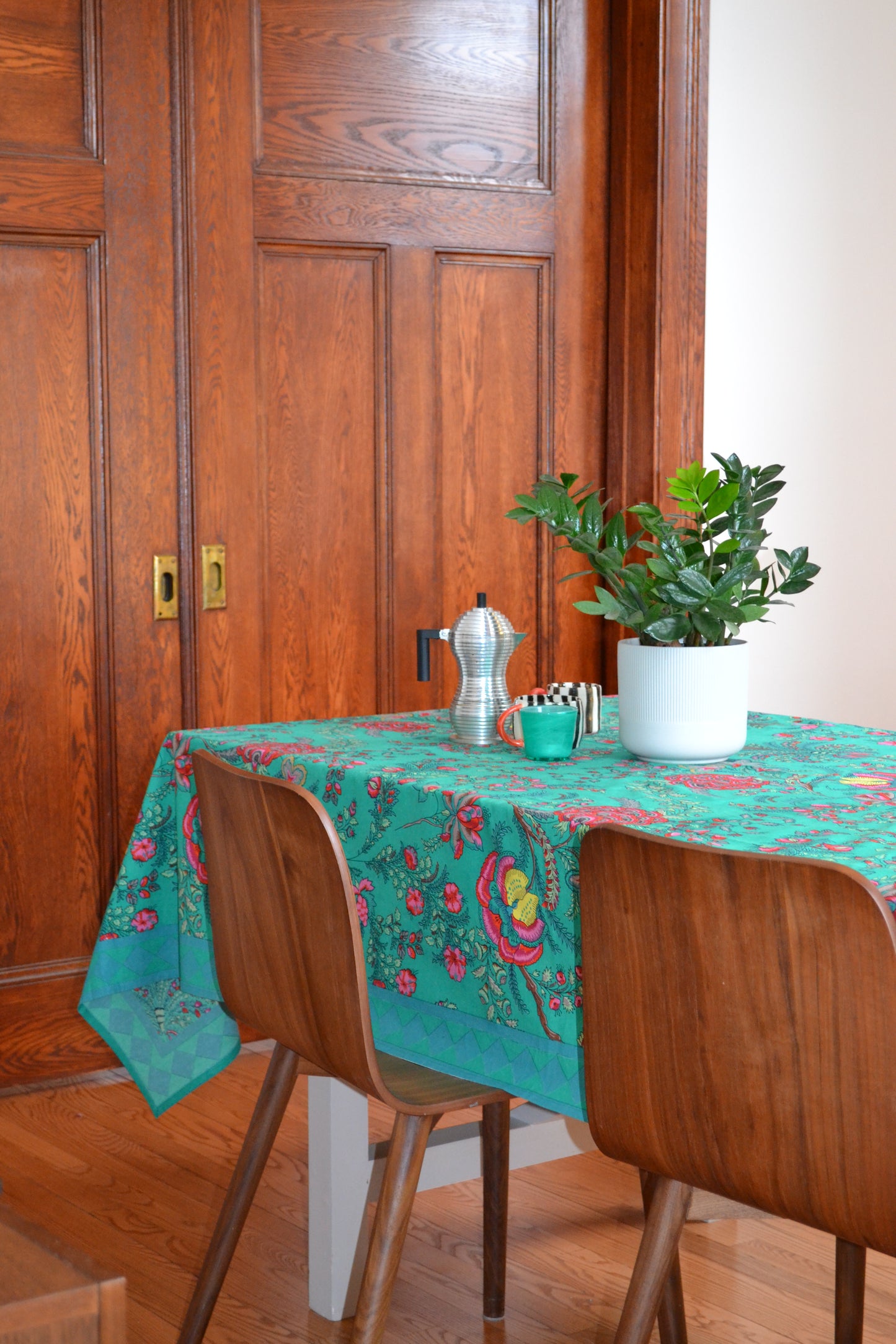 Artisane tablecloth - Floral Lagoon