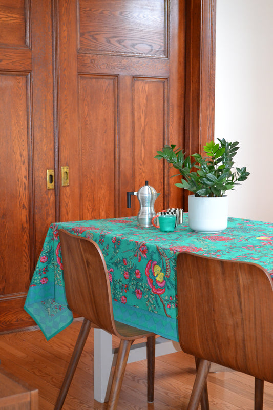 Artisane tablecloth - Floral Lagoon