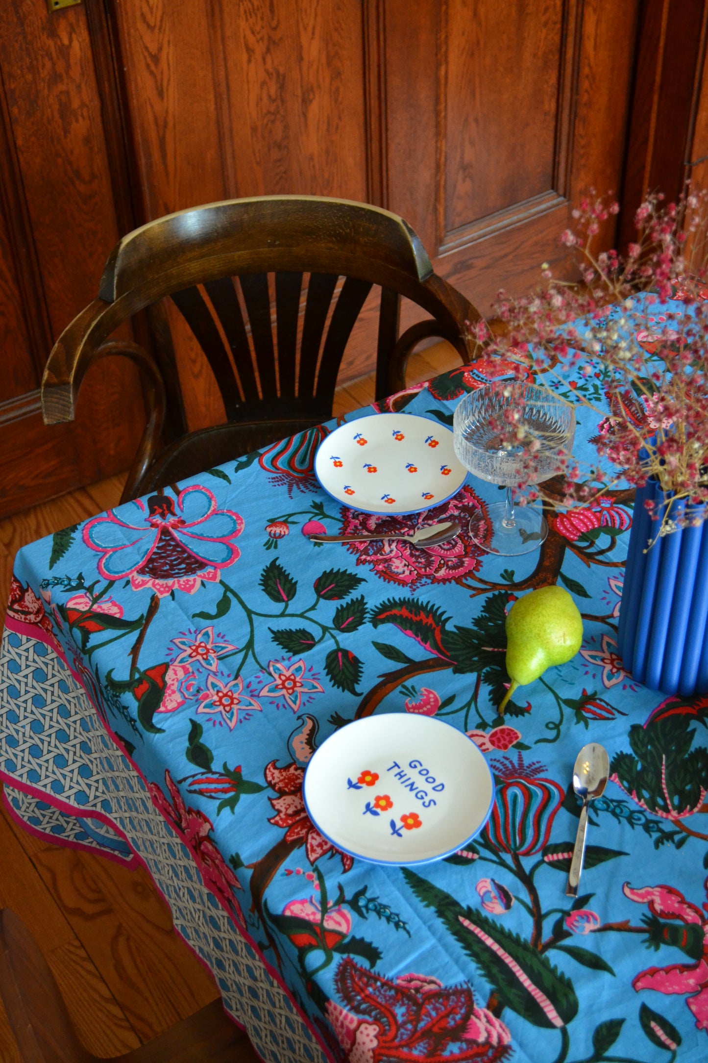 Artisane tablecloth - Pink Magenta