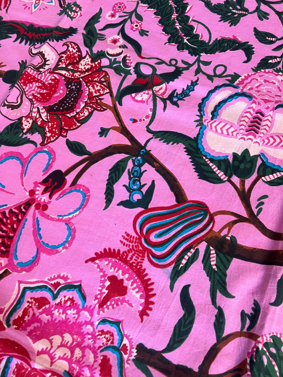 Artisane tablecloth - Pink Magenta