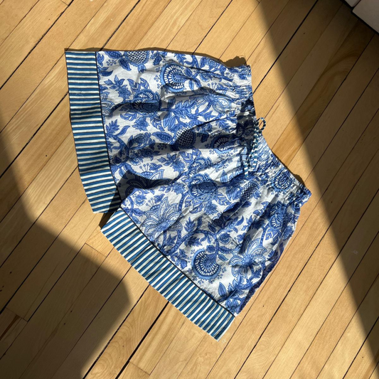 Artisane pajama shorts -100% cotton