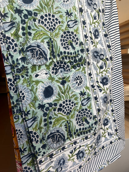 Artisane tablecloth - Soft Aqua