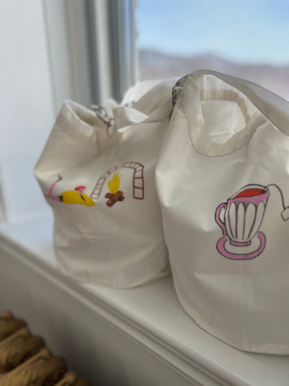 Bucket bag AGATHE BB X christèle collaboration