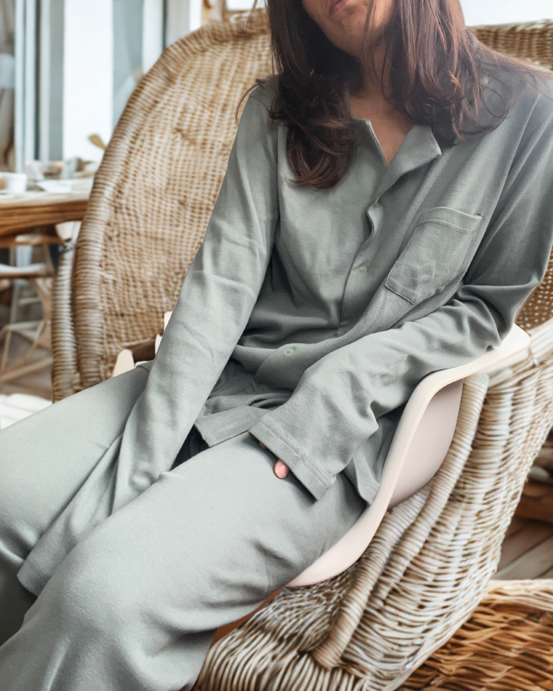 Pyjama Pur Confort - Sauge