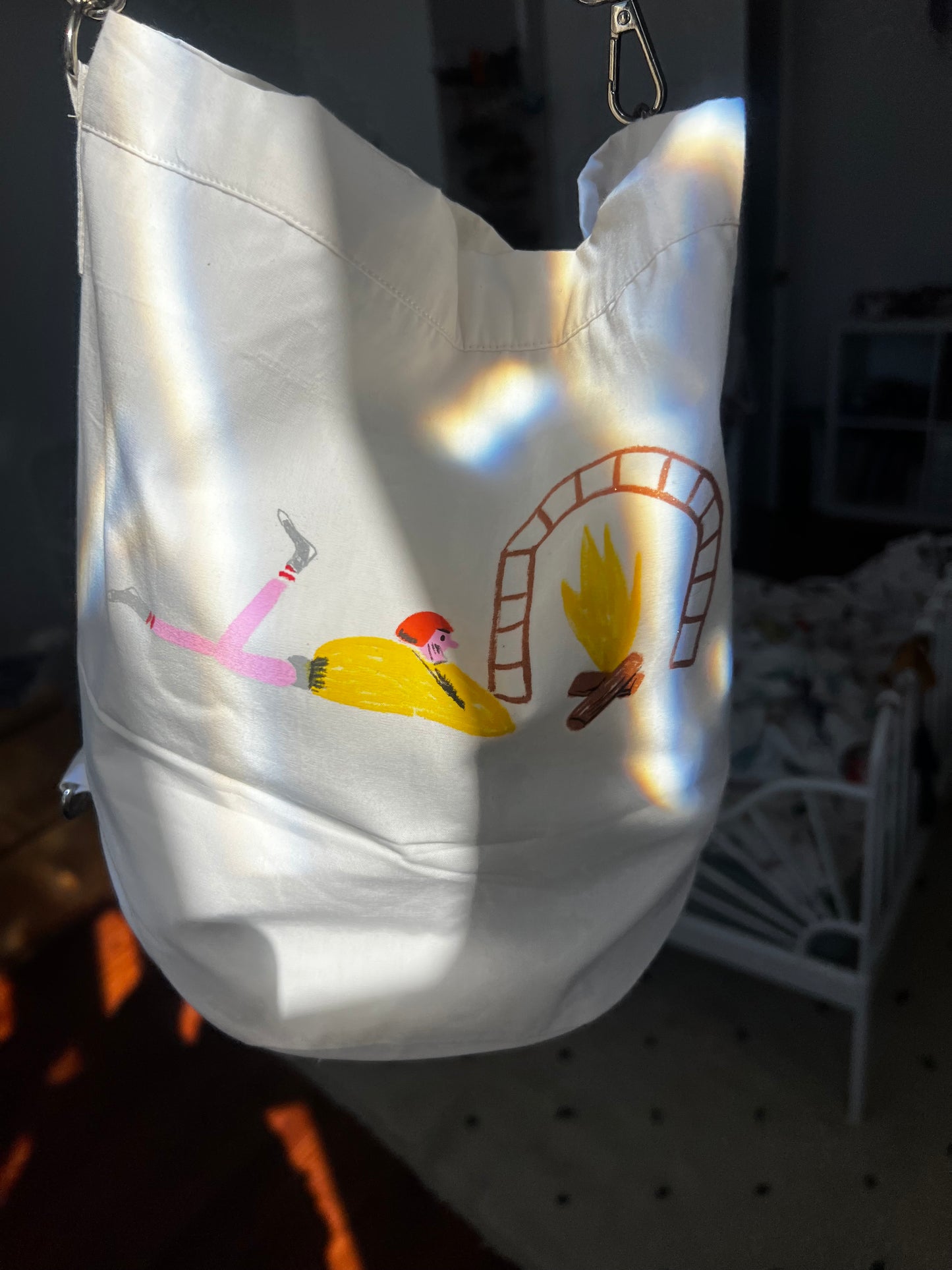 Bucket bag AGATHE BB X christèle collaboration