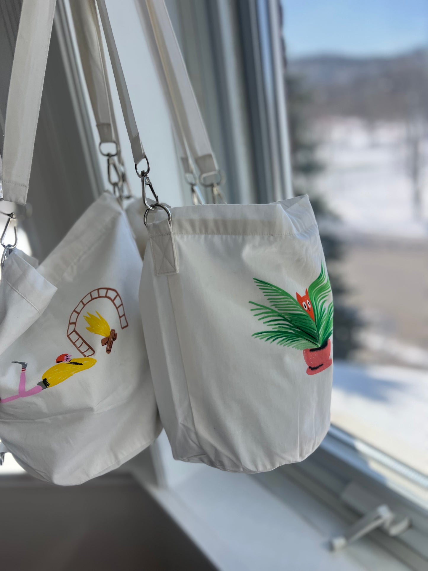 Bucket bag AGATHE BB X christèle collaboration