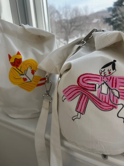 Bucket bag AGATHE BB X christèle collaboration