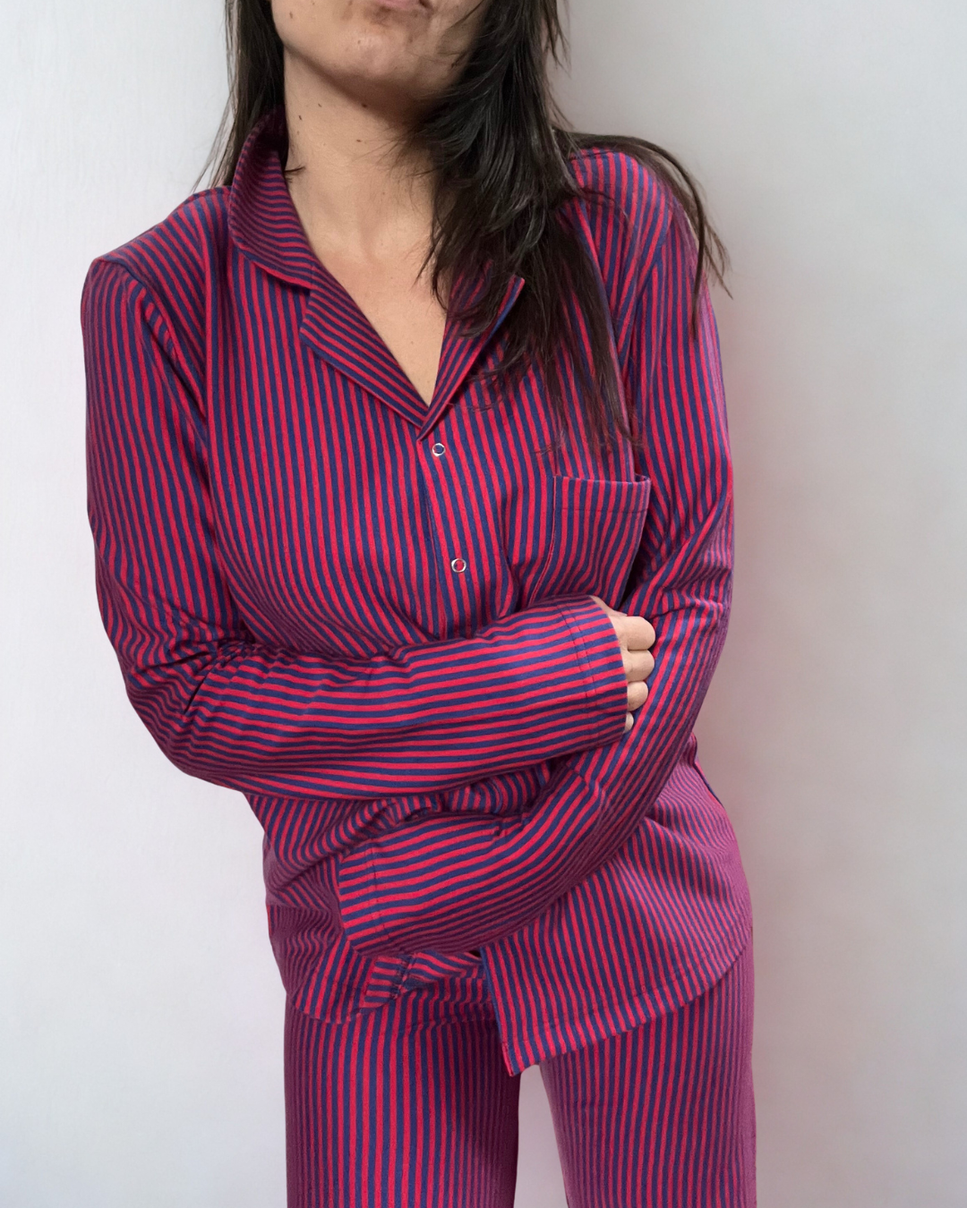 Pyjama Pur Confort - Ink & Cherry