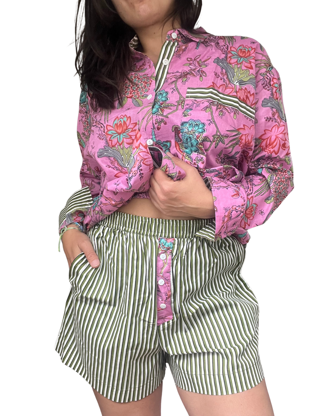 Artisane Dress +Boxer Set - 100% cotton