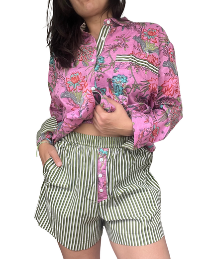 Artisane Dress +Boxer Set - 100% cotton