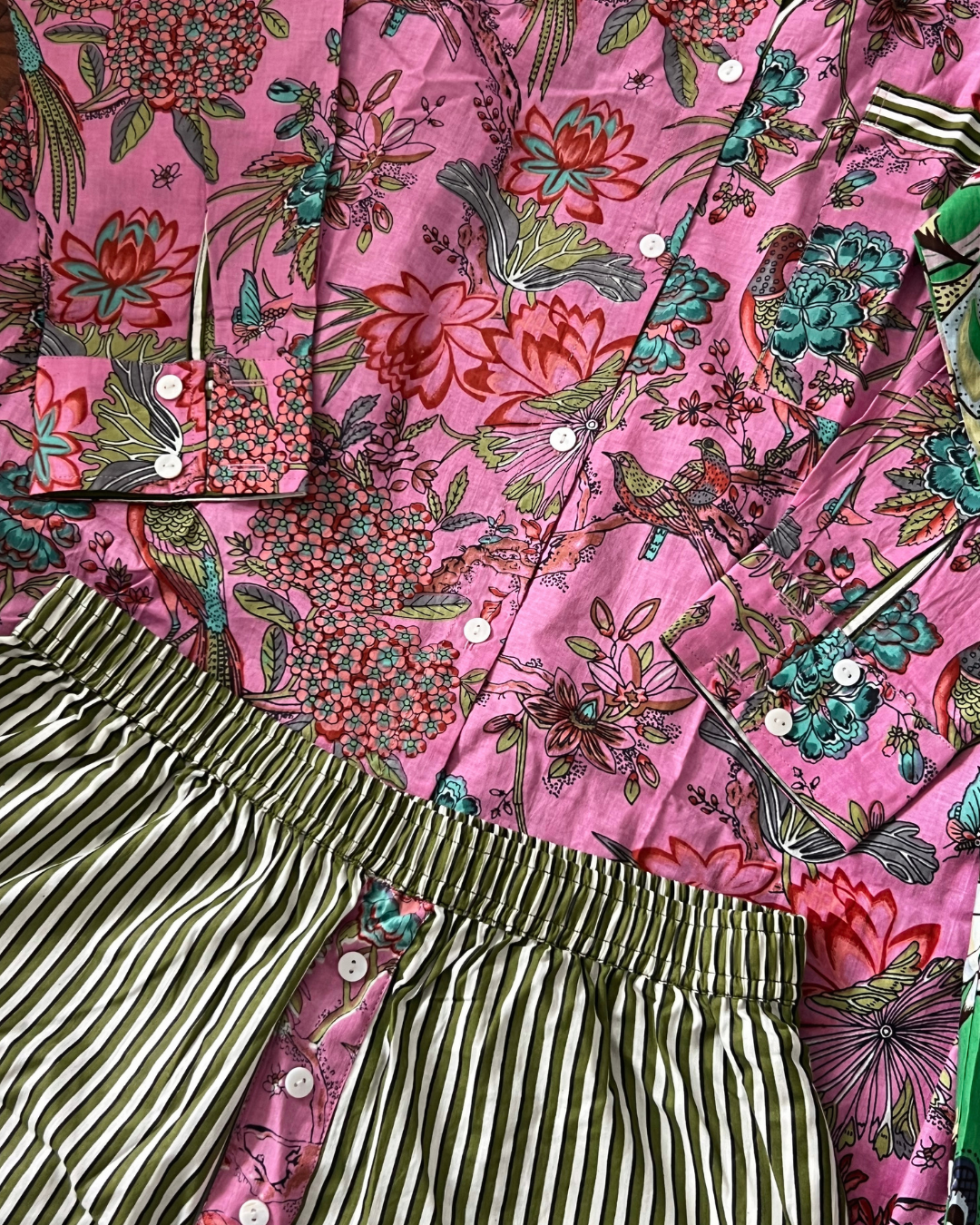 Artisane Dress +Boxer Set - 100% cotton
