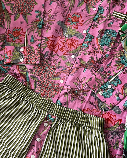 Artisane Dress +Boxer Set - 100% cotton