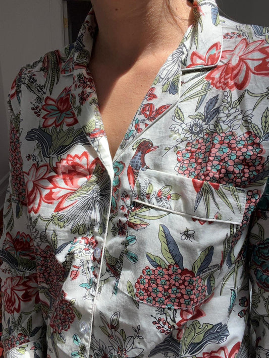 Pajama set - 100% cotton - Relaxed fit